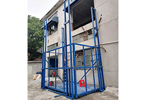 液压升降货梯升降速度慢的原因分析